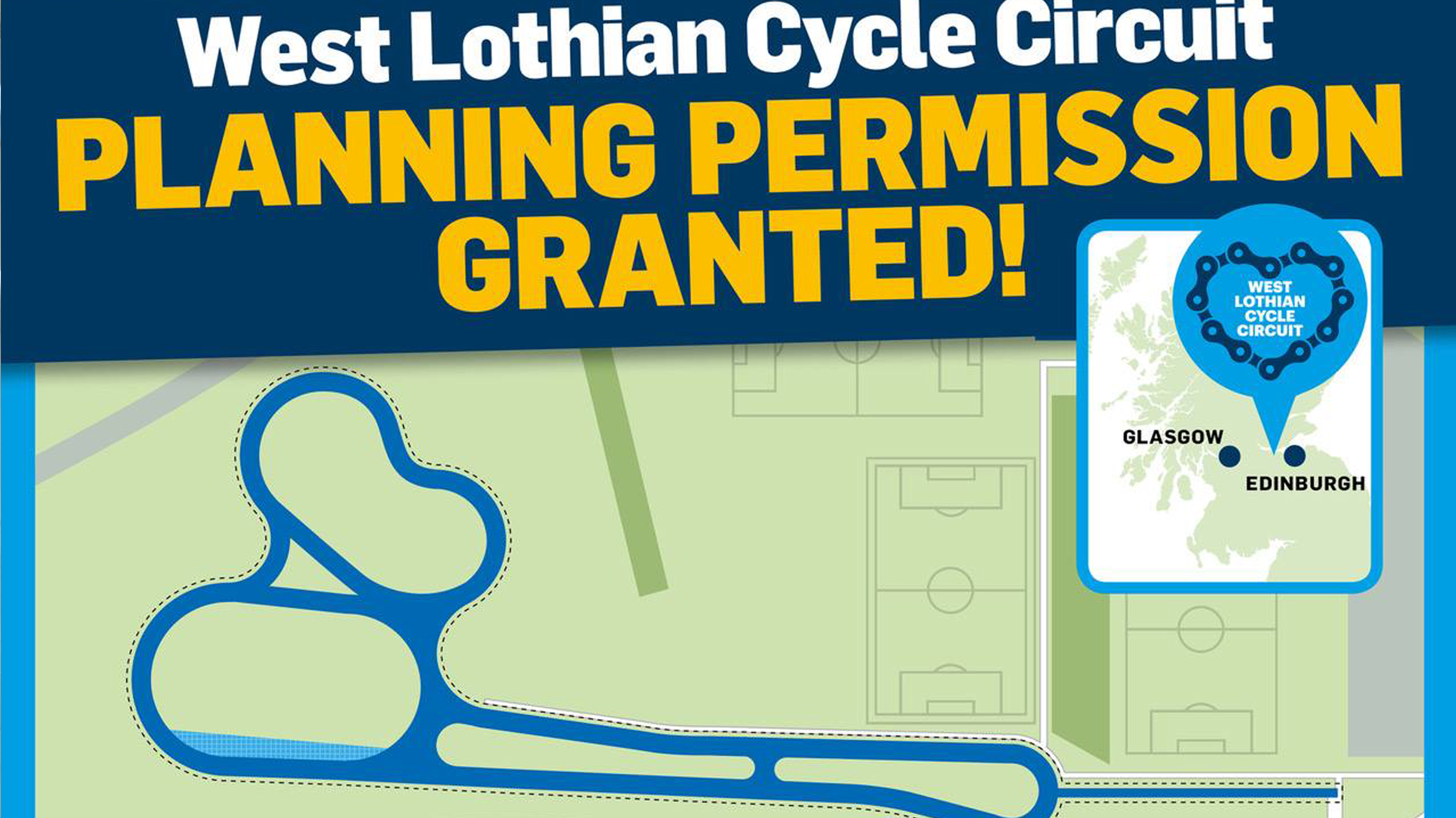 Planning permission granted – West Lothian Cycle Circuit